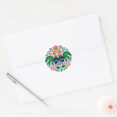 Polish Folk Art Rooster Sticker (Envelop)