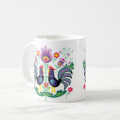 Polish Folk Art Wycinanki Mug (Devant gauche)