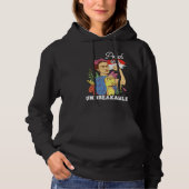 Polish Girl unbreakable Poland Hoodie (Voorkant)