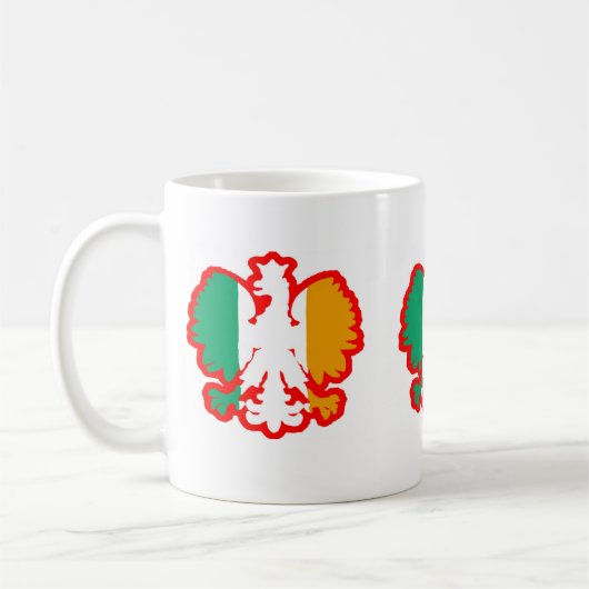 POLISH/IRISH FLAG KOFFIEMOK (Links)