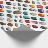Polished Stones Pattern Cadeaupapier (Hoek)