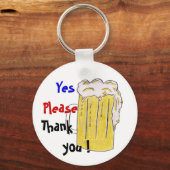 Polite Beer Sleutelhanger (Voorkant)