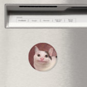 Polite Cat Meme Magnet Magneet (Insitu (Vaatwasser))