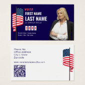 Political Candidate Election Campaign Personalized (Devant & derrière)