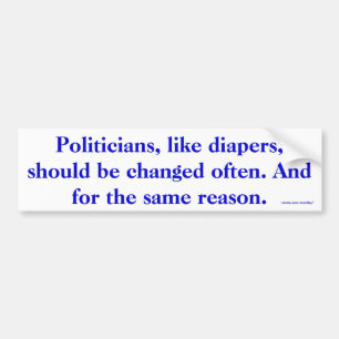 Politici Bumpersticker