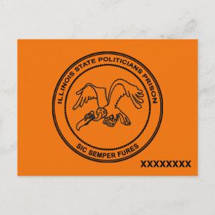 Politici in Illinois, gevangenis Briefkaart