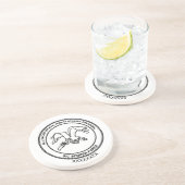 Politici in Illinois, gevangenis Zandsteen Onderzetter (Zijkant)