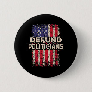 Politici Ontzetten Grappig Anti Politiek Pro Ameri Ronde Button 5,7 Cm