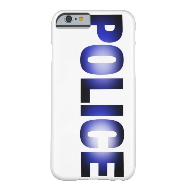 Politie 3 Case-Mate iPhone case (Achterkant)