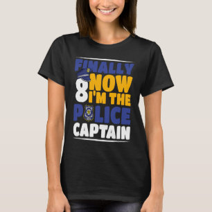 Politie 8e verjaardag Eindelijk 8 Ik ben een polit T-shirt