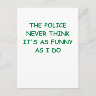 politie briefkaart