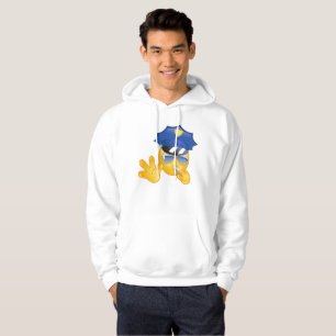 politie emoji mannen hoodie - overhemd
