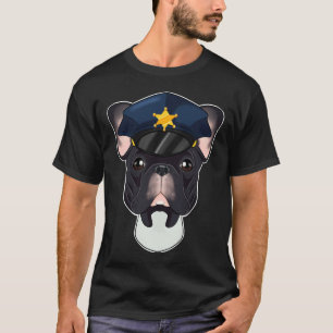 Politie Franse Bulldog Canine Handler I Politie Do T-shirt