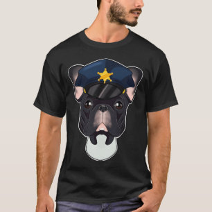 Politie Franse Bulldog Canine Handler I Politie Do T-shirt
