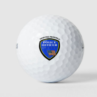 politie golfballen