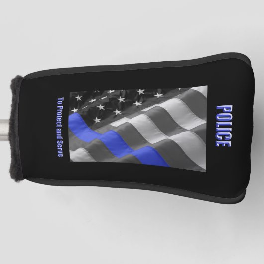 politie golfheadcover (Voorkant)