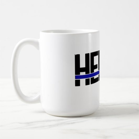 politie held mok (Links)