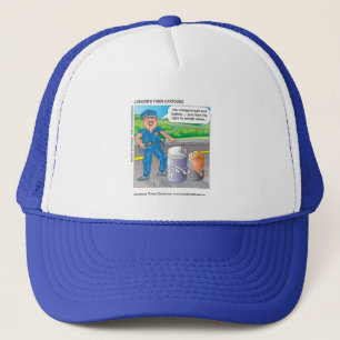 Politie Humor Aanranding en Slaan Grappige Muts Trucker Pet
