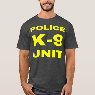 Politie K9 Eenheidsambtenaar Tactische K9 Dog Hand T-shirt