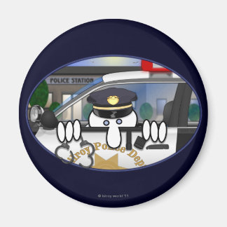 Politie Kilroy Magnet Magneet