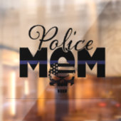 Politie Mam Auto sticker (Vel 2)