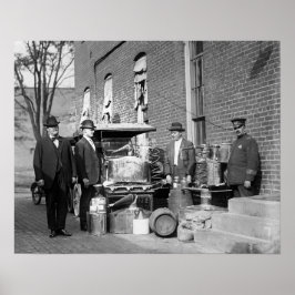 Politie met nog steeds in beslag genomen, 1922. f poster