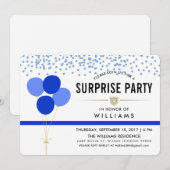 Politie met verrassingspartij kaart (Voorkant / Achterkant)