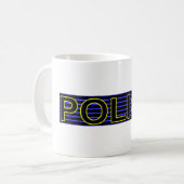 Politie-Mok Koffiemok (Voorkant links)