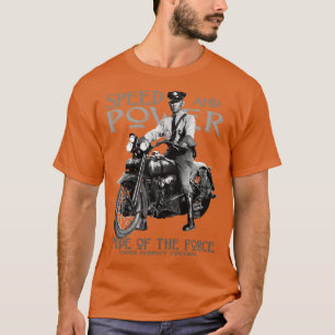  politie motorfiets t-shirt