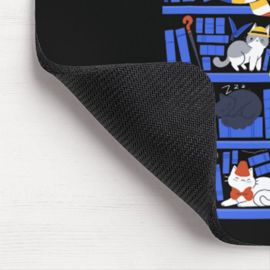 Politie Openbare Kattenbak Grappig Kitten Kattendo Muismat (Hoek)