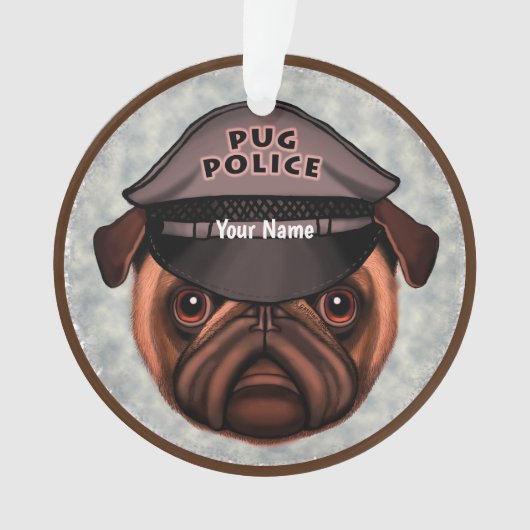 politie ornament (voorkant)