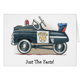 Politie Pedal Car Car