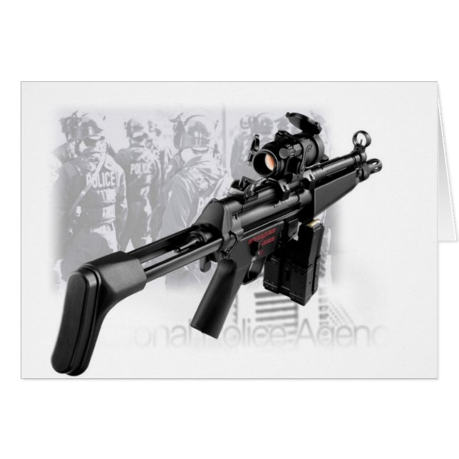 Politie-Pistool (Voorkant Horizontaal)