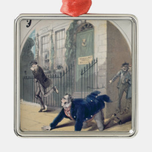 Politie! Politie! Song Book Hoesje, c.1865 Metalen Ornament