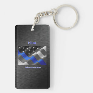 politie sleutelhanger