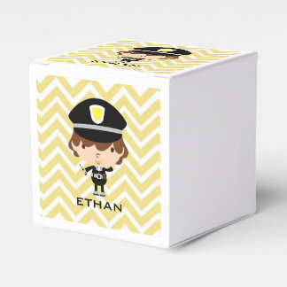 Politie snelweg patrouille of verkeersregelaar bedankdoosjes