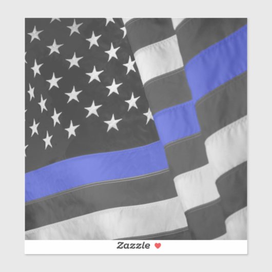 politie sticker (Vel)