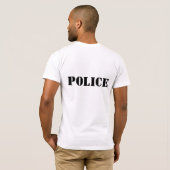 POLITIE T-SHIRT (Achterkant volledig)