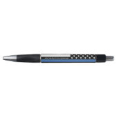 Politie Thin Blue Line American Flag Officer Pen (Voorkant)