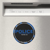 POLITIE Thin Blue Line magnet Magneet (Insitu (Vaatwasser))