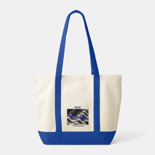 politie tote bag (Achterkant)