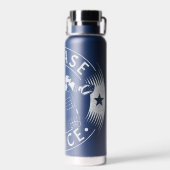 Politie verhogen Hockey Goalie Netminder Waterfles (Achterkant)