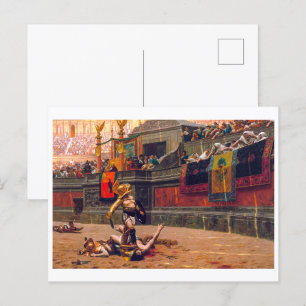 Politie Verso   Jean-Léon Gérôme   Briefkaart