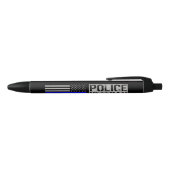 Politie - Veteraan Zwarte Inkt Pen (Bovenkant)