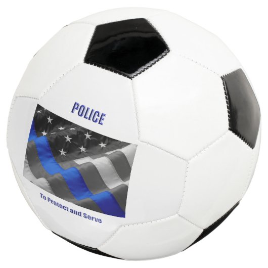 politie voetbal (Drie kwart)