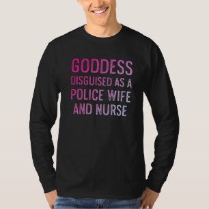 Politie vrouw verpleegster Life Rn mam 4 T-shirt