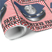 Politie - Wetshandhaving Gift Wrap - SRF Cadeaupapier (Rol Hoek)
