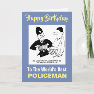 Politie wil dat Man hem vergezelt Kaart