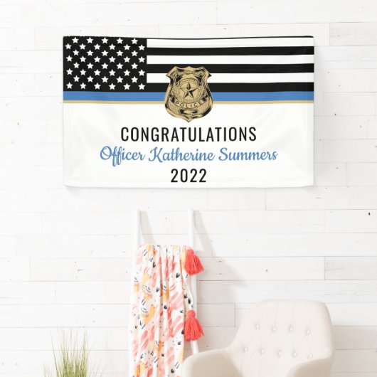 Politieacademie Afstudeerafdeling Handhaving Spandoek (Insitu)