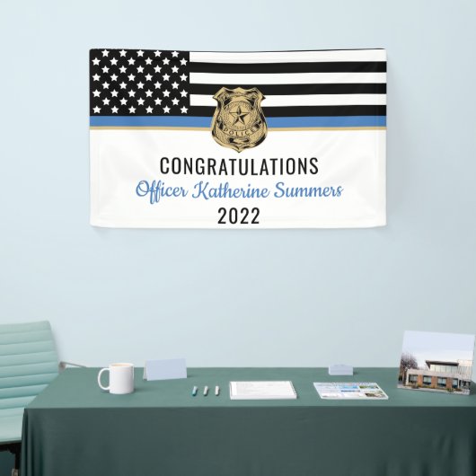 Politieacademie Afstudeerafdeling Handhaving Spandoek (Beurs)